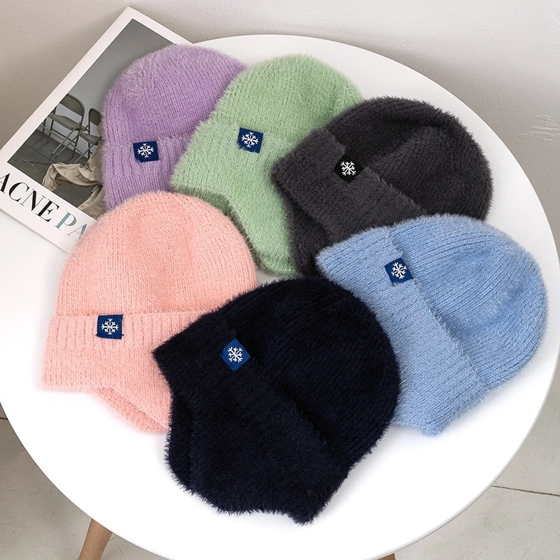 Bonnet cache-oreilles fausse fourrure – 5 coloris – vue 3 | Les Secrets de Léa
