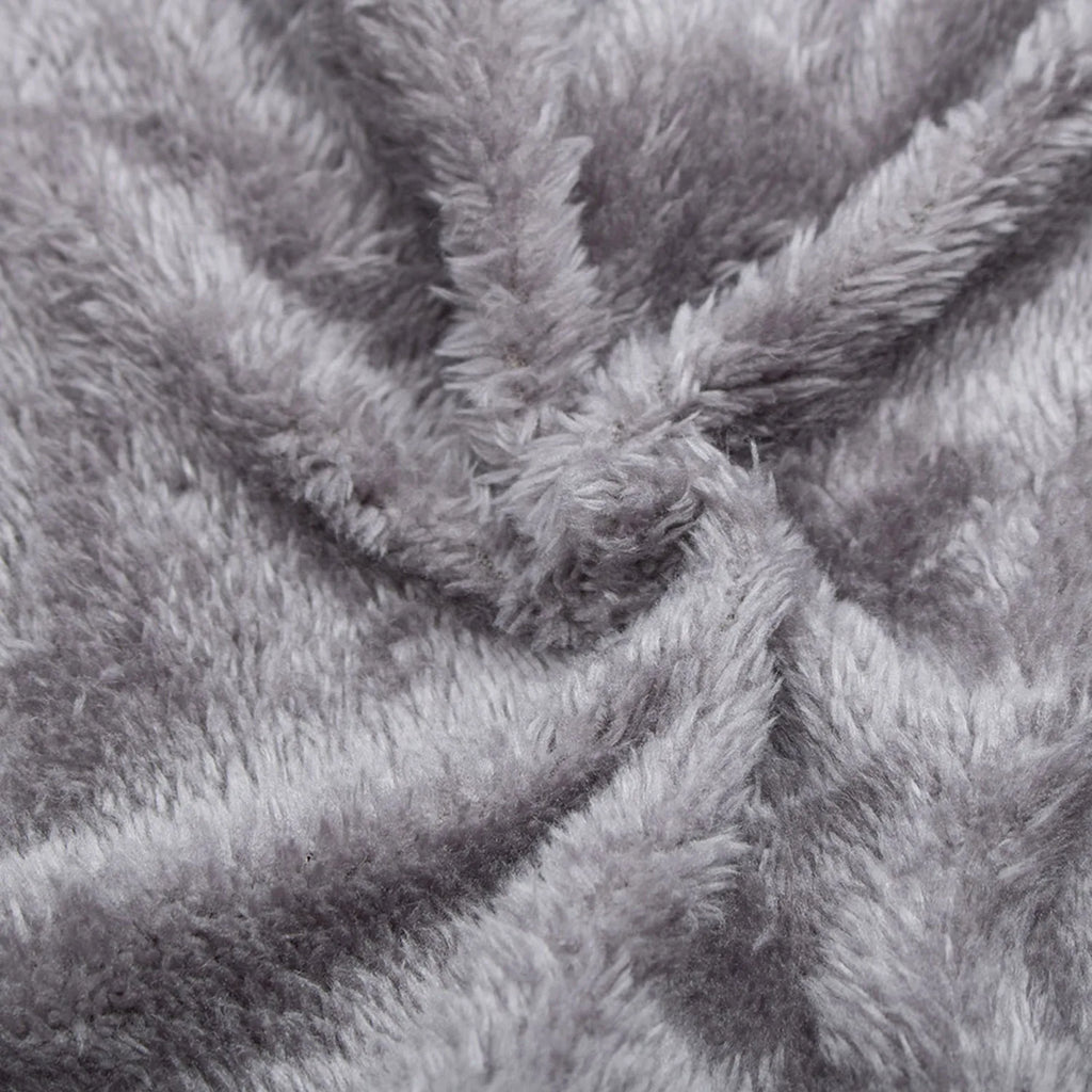 Bonnet doublé polaire – Maille chevrons, 55 à 60 cm – vue 2 | Les Secrets de Léa