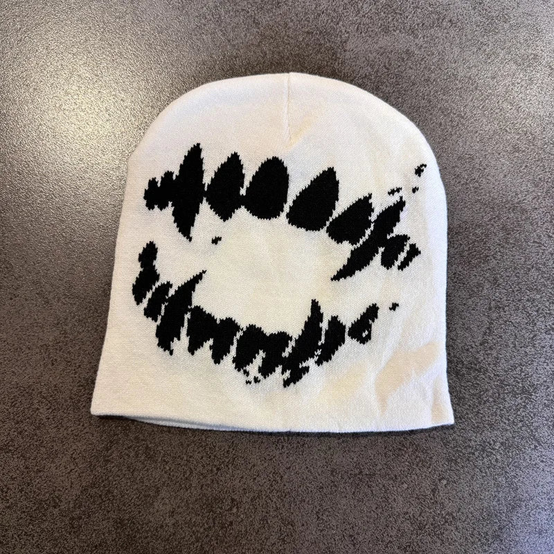 Bonnet jacquard crocs – Noir ou blanc, 5 modèles – vue 10 | Les Secrets de Léa