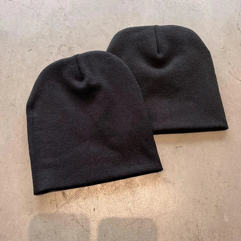 Bonnet jacquard crocs – Noir ou blanc, 5 modèles – vue 4 | Les Secrets de Léa