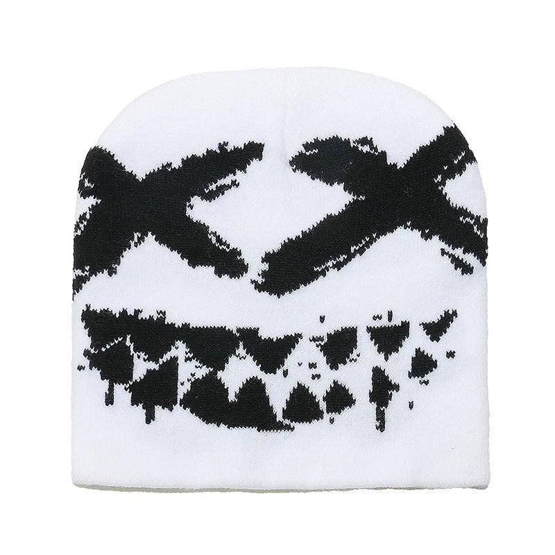 Bonnet jacquard crocs – Noir ou blanc, 5 modèles – vue 9 | Les Secrets de Léa