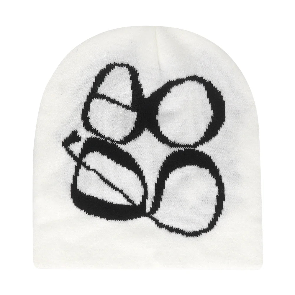 Bonnet jacquard Y2K – 100 motifs, taille unique – vue 17 | Les Secrets de Léa