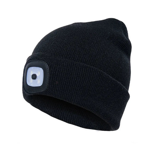 Bonnet à lampe LED rechargeable USB – Unisexe