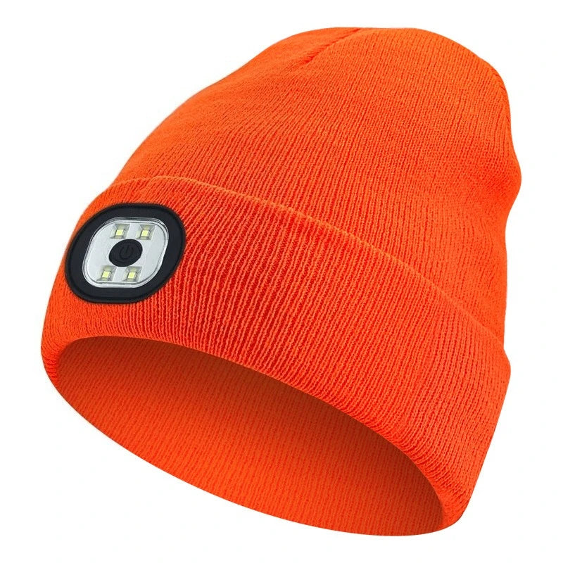 Bonnet à lampe LED rechargeable USB – Unisexe – vue 12 | Les Secrets de Léa