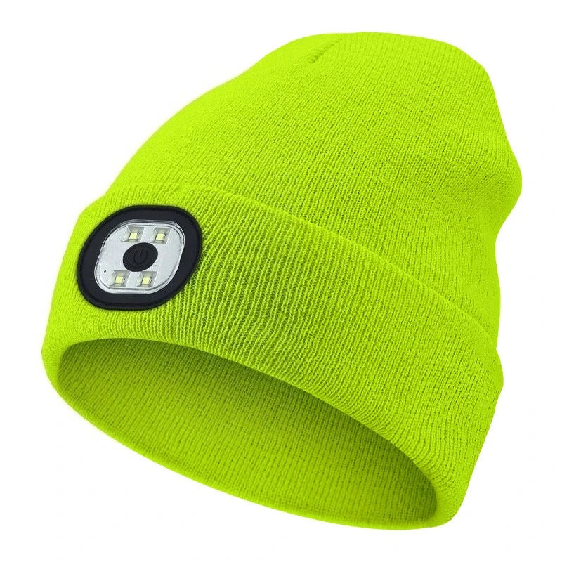 Bonnet à lampe LED rechargeable USB – Unisexe – vue 16 | Les Secrets de Léa