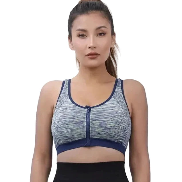 Lot de 4 Brassières de Sport Zippées à Maintien Fort - LSDLBoutique
