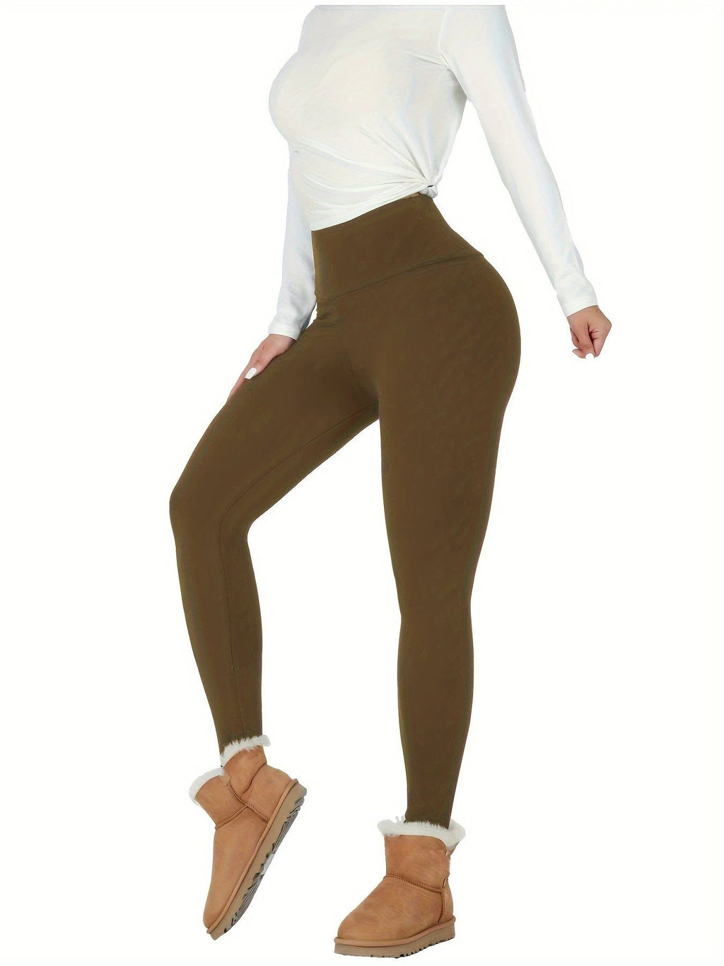 Lot de 3 Leggings Thermiques Femme – Taille Haute - LSDLBoutique