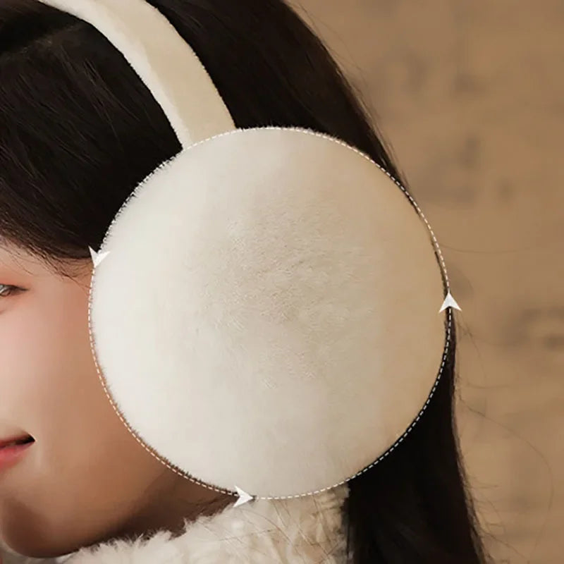 Cache-oreilles en peluche pliables – 6 coloris – vue 3 | Les Secrets de Léa