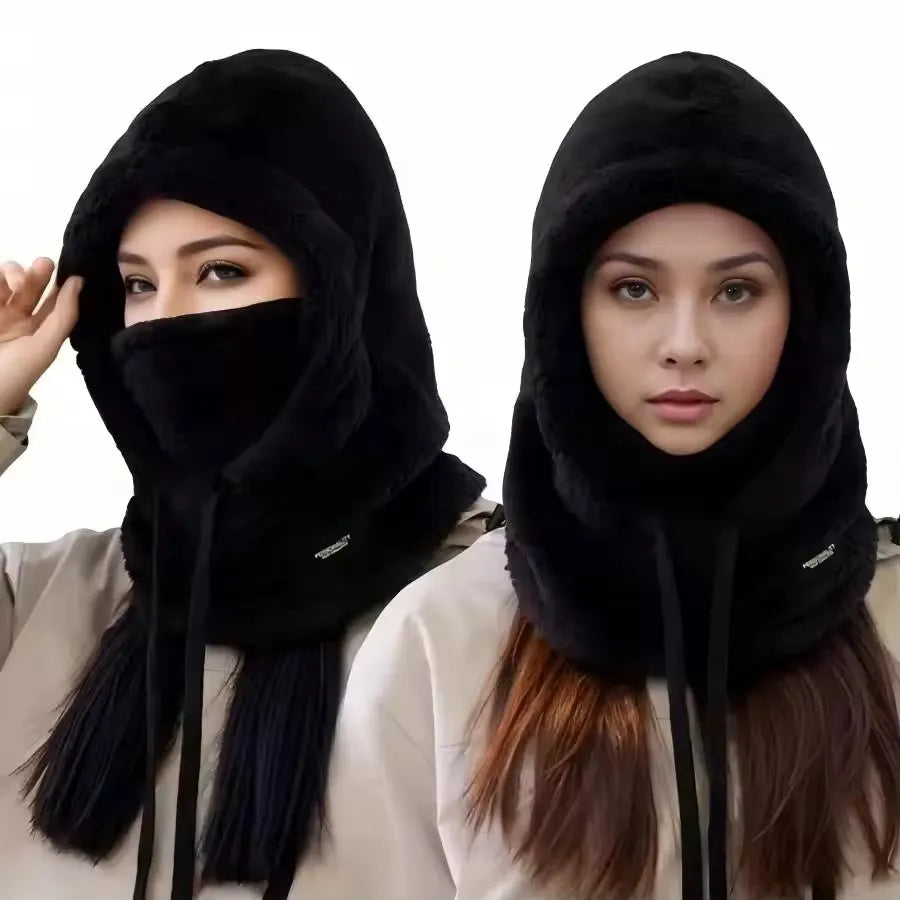 Cagoule polaire teddy à capuche et masque – 4 coloris – vue 3 | Les Secrets de Léa