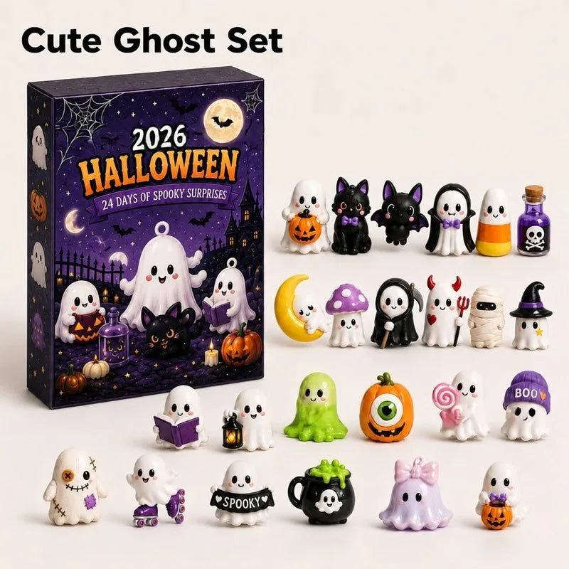 Calendrier Halloween 24 figurines – 3 coffrets au choix – vue 2 | Les Secrets de Léa