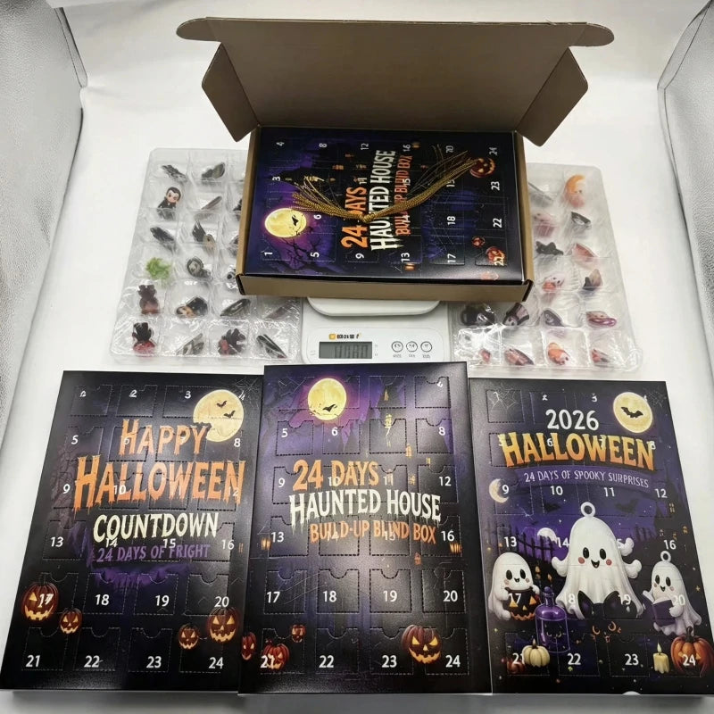 Calendrier Halloween 24 figurines – 3 coffrets au choix – vue 3 | Les Secrets de Léa