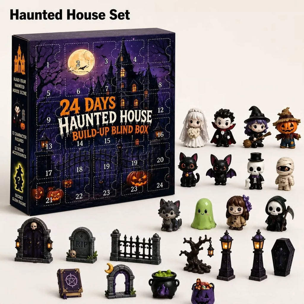 Calendrier Halloween 24 figurines – 3 coffrets au choix – vue 5 | Les Secrets de Léa