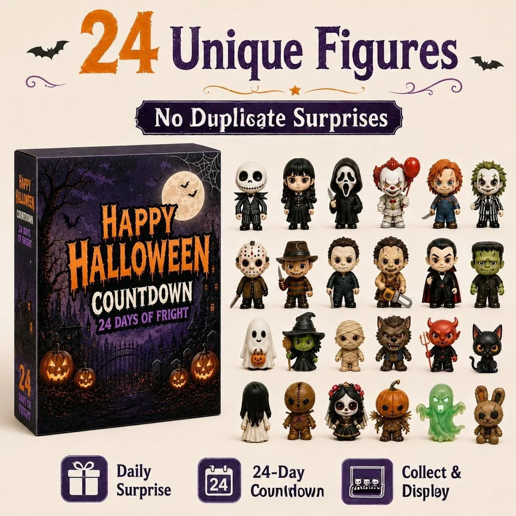 Calendrier Halloween 24 figurines – 3 coffrets au choix – vue 7 | Les Secrets de Léa