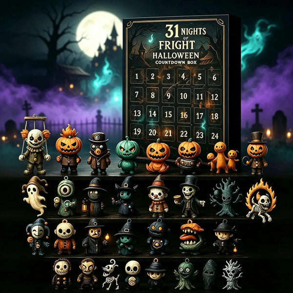 Calendrier Halloween Nuits de frissons – 7, 15 ou 31 cases | Les Secrets de Léa