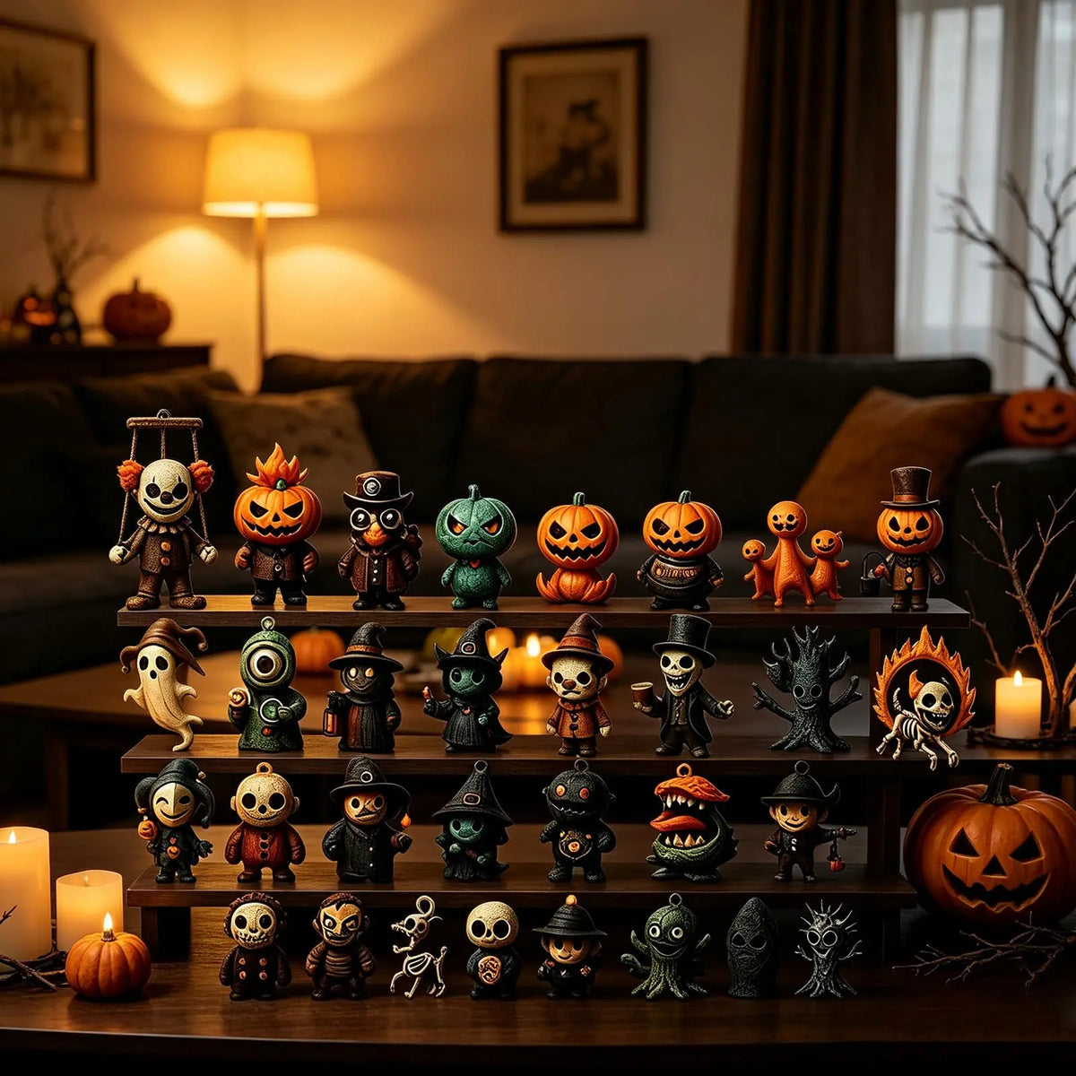 Calendrier Halloween Nuits de frissons – 7, 15 ou 31 cases – vue 3 | Les Secrets de Léa