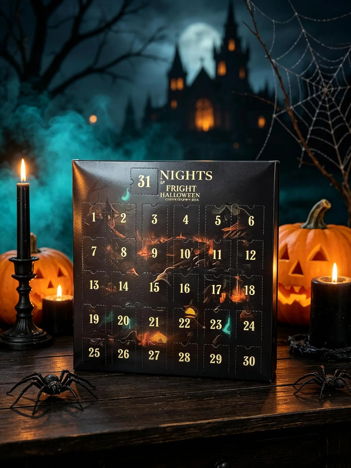 Calendrier Halloween Nuits de frissons – 7, 15 ou 31 cases – vue 5 | Les Secrets de Léa