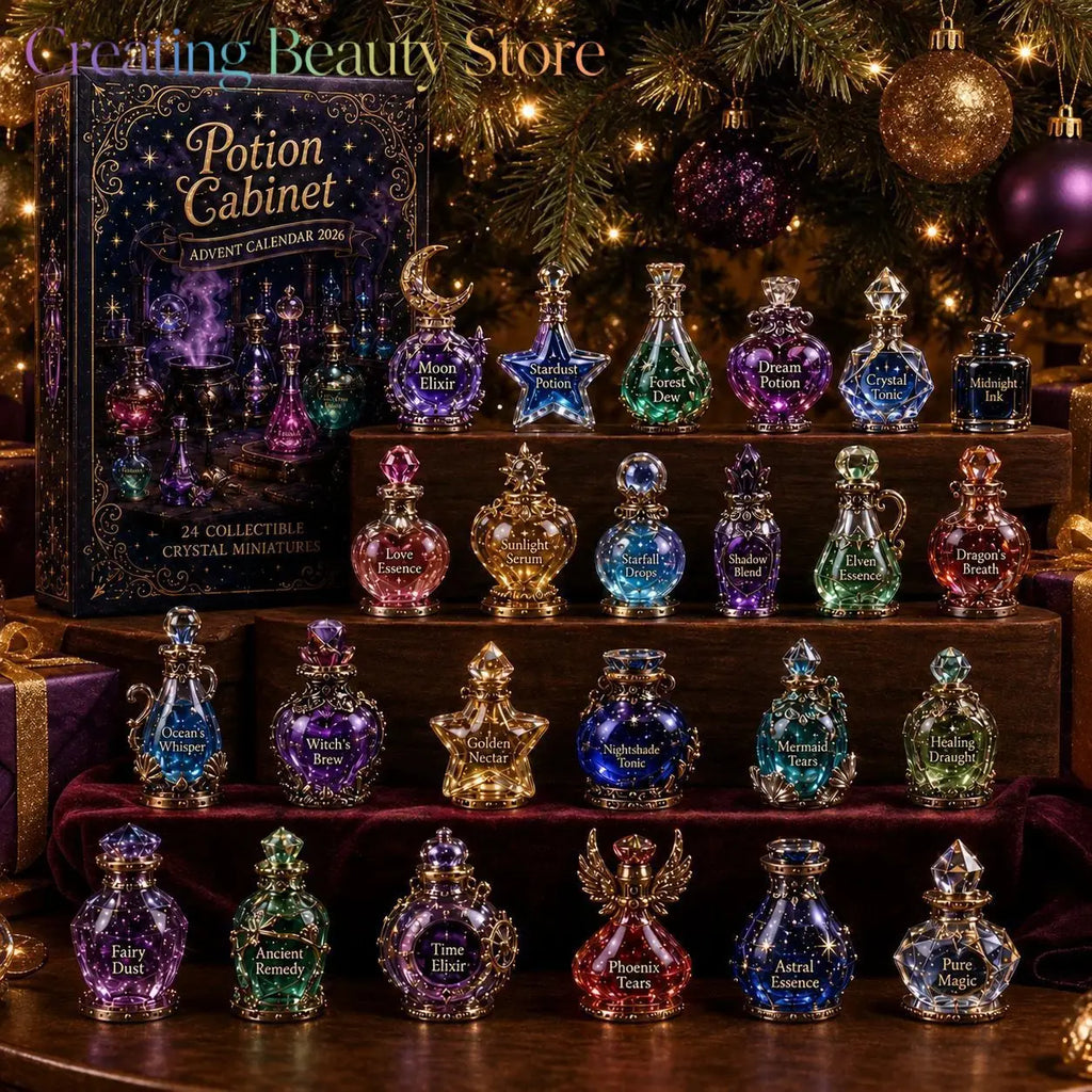 Calendrier de l'Avent miniatures effet cristal – 10 thèmes – vue 14 | Les Secrets de Léa