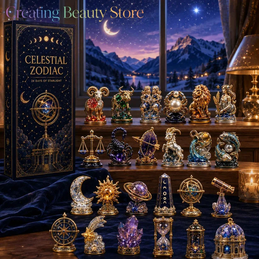 Calendrier de l'Avent miniatures effet cristal – 10 thèmes – vue 15 | Les Secrets de Léa