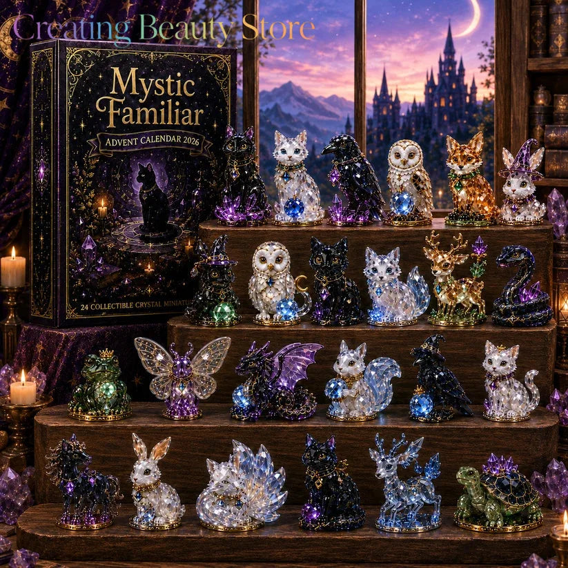 Calendrier de l'Avent miniatures effet cristal – 10 thèmes – vue 16 | Les Secrets de Léa
