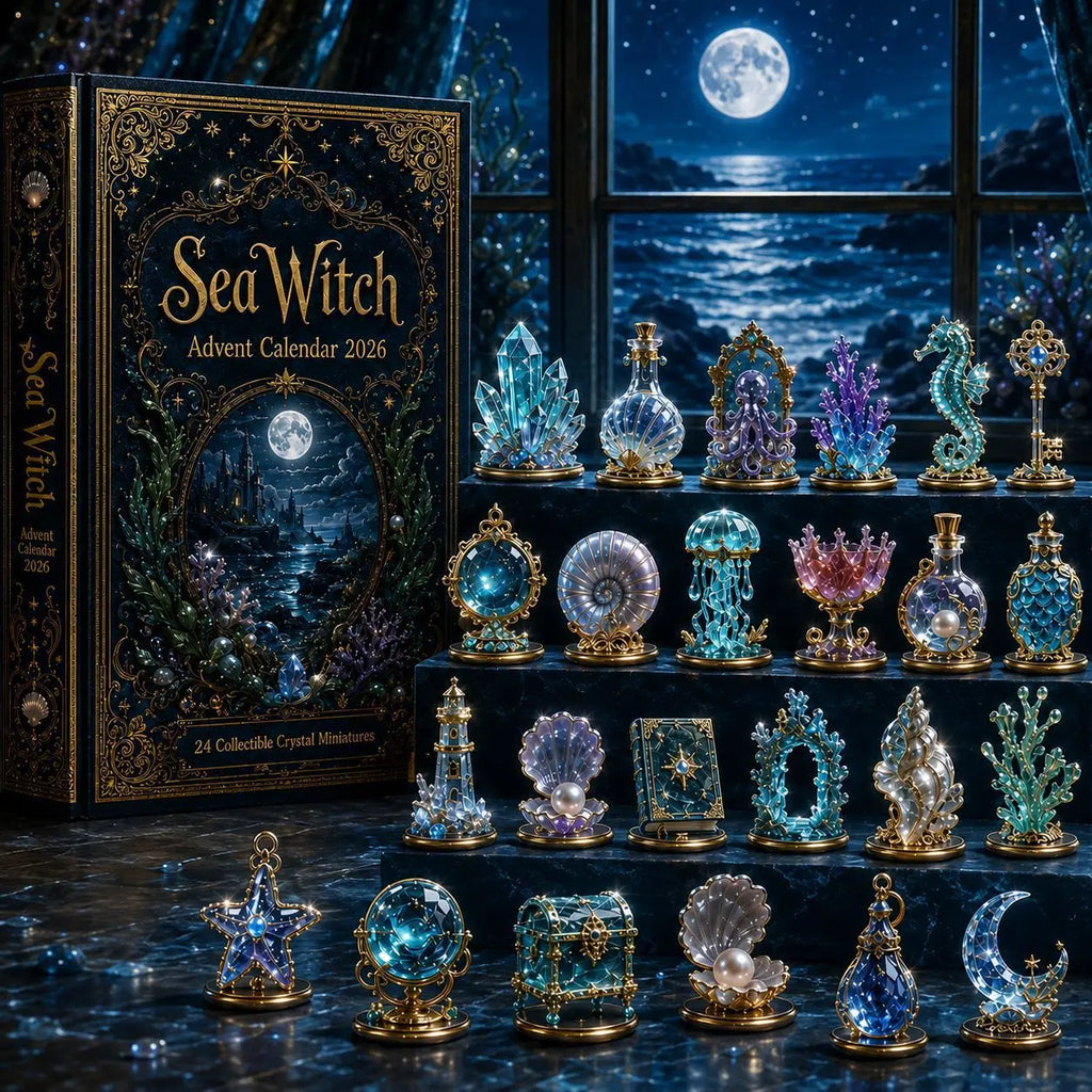 Calendrier de l'Avent miniatures effet cristal – 10 thèmes – vue 2 | Les Secrets de Léa