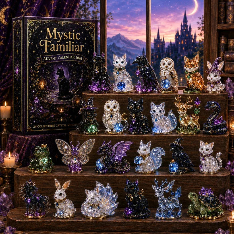 Calendrier de l'Avent miniatures effet cristal – 10 thèmes – vue 3 | Les Secrets de Léa