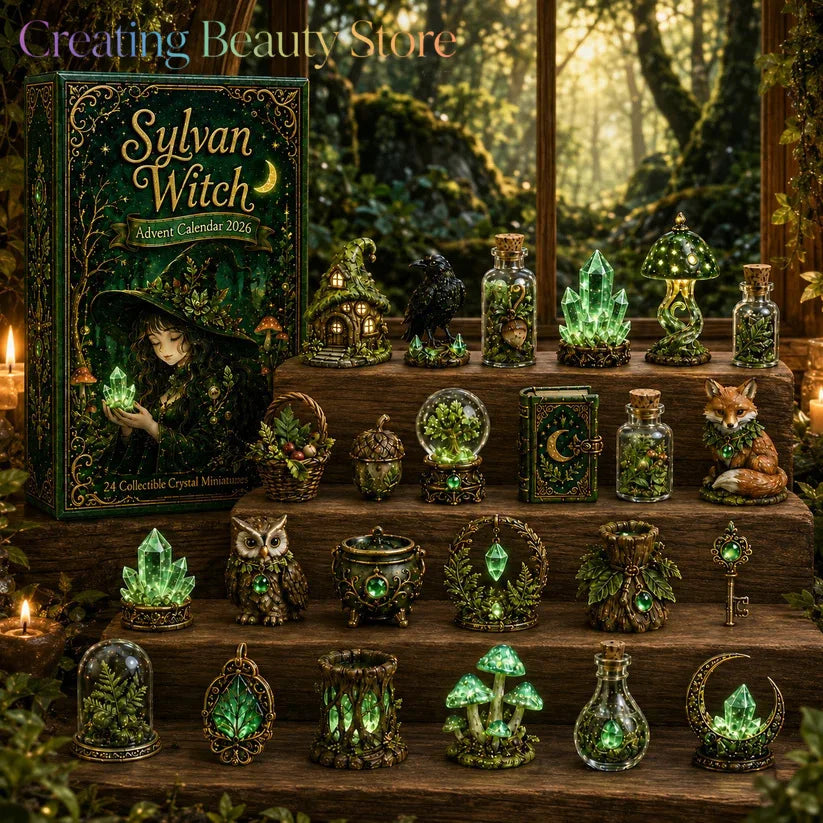 Calendrier de l'Avent miniatures effet cristal – 10 thèmes – vue 8 | Les Secrets de Léa