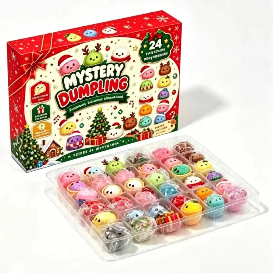 Calendrier de l'avent en squishies – 5 versions – vue 2 | Les Secrets de Léa
