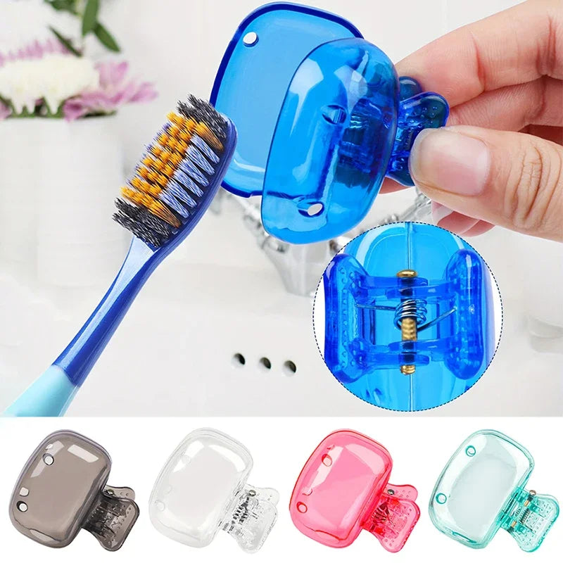 Capuchon protège-brosse à dents de voyage à clip – vue 2 | Les Secrets de Léa