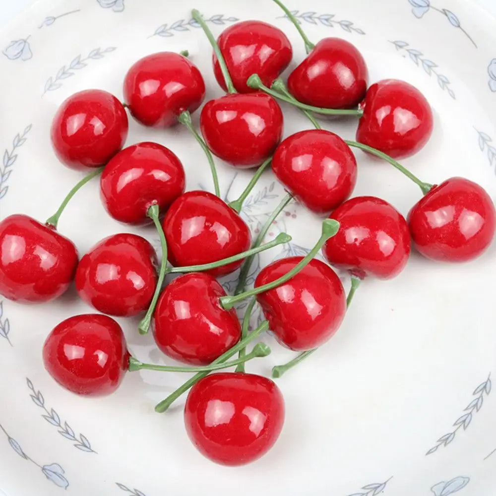 Cerises artificielles déco – Lot de 20, 2,5 cm – vue 7 | Les Secrets de Léa