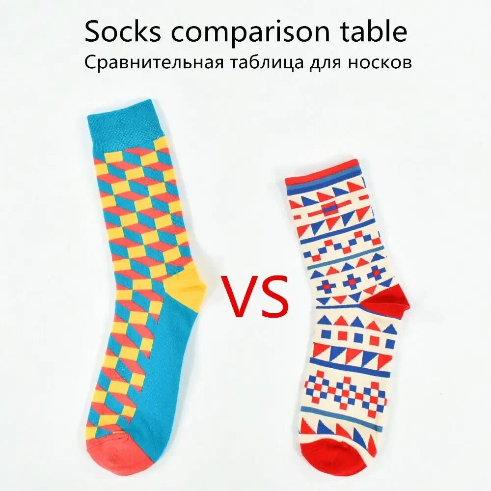 Chaussettes fantaisie à motifs – Lot de 5 paires, homme – vue 3 | Les Secrets de Léa