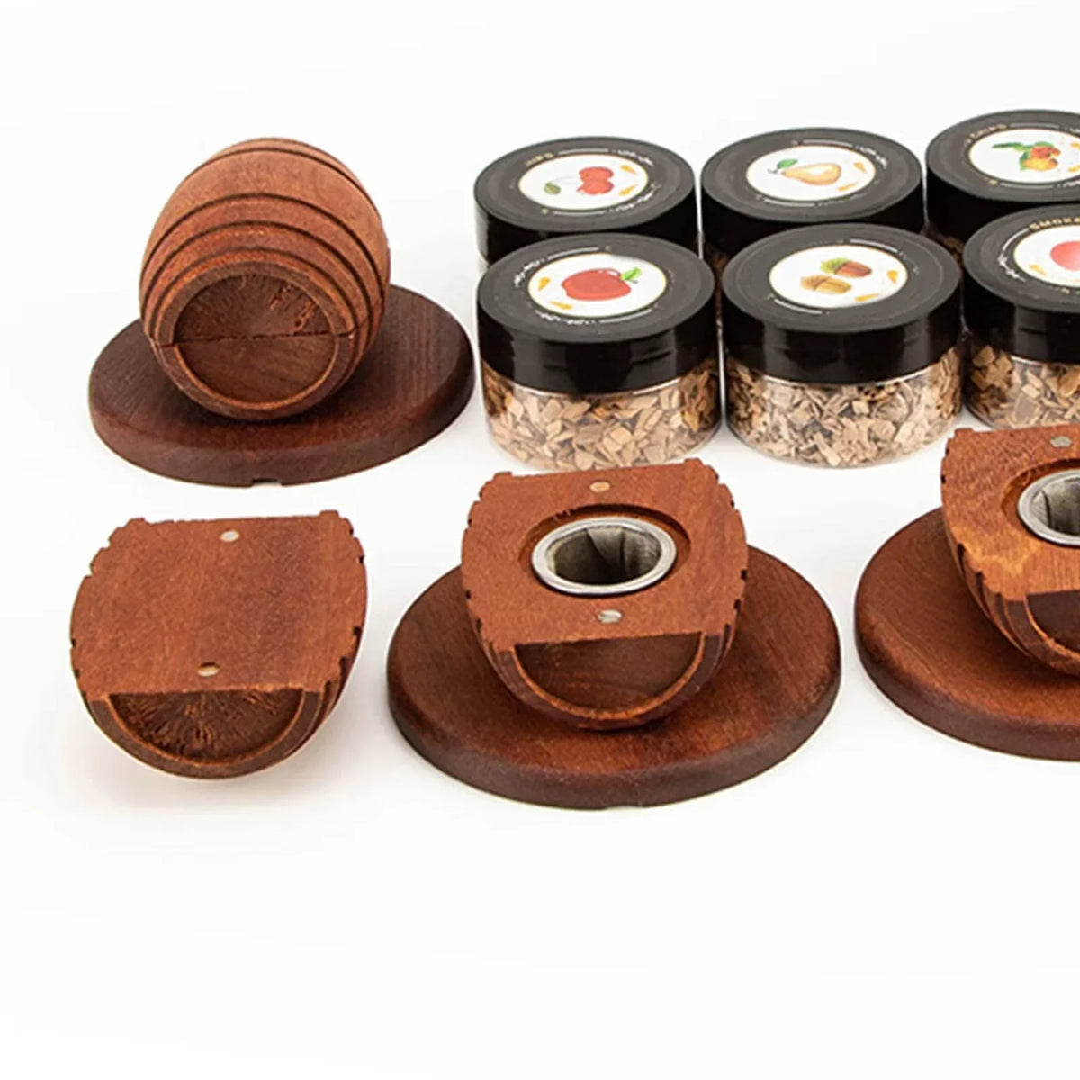 Coffret aromatiseur à cocktails – Copeaux de bois, 6 arômes – vue 6 | Les Secrets de Léa