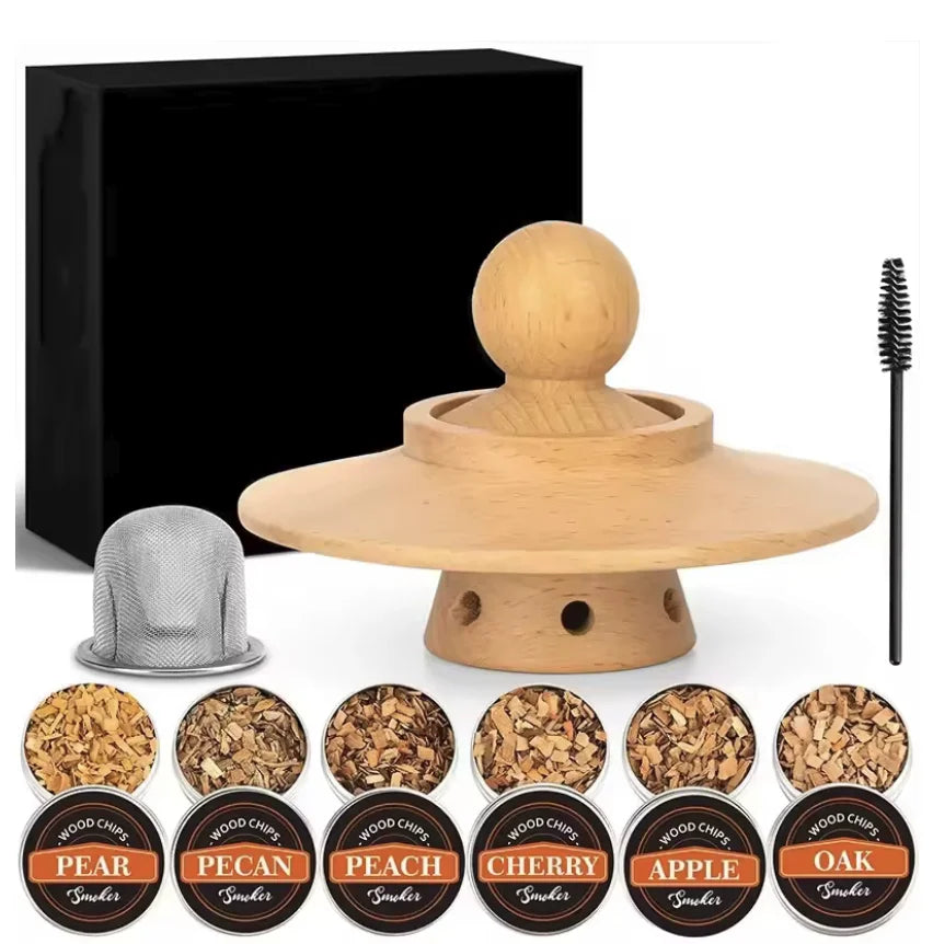 Coffret aromatiseur à cocktails – Copeaux de bois, 6 arômes – vue 8 | Les Secrets de Léa