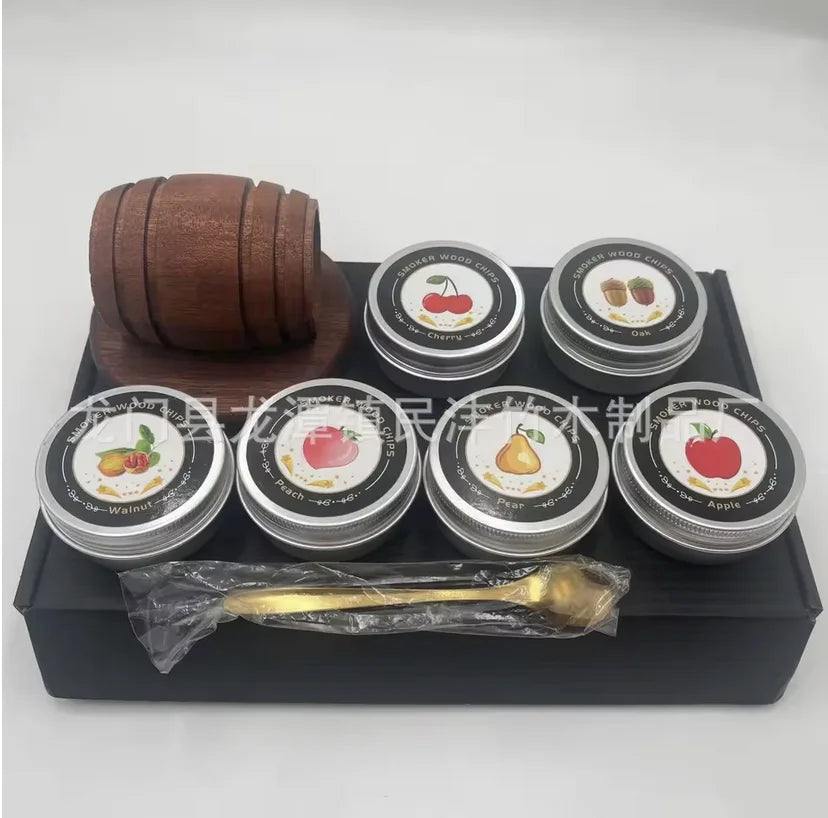 Coffret aromatiseur à cocktails – Copeaux de bois, 6 arômes – vue 9 | Les Secrets de Léa