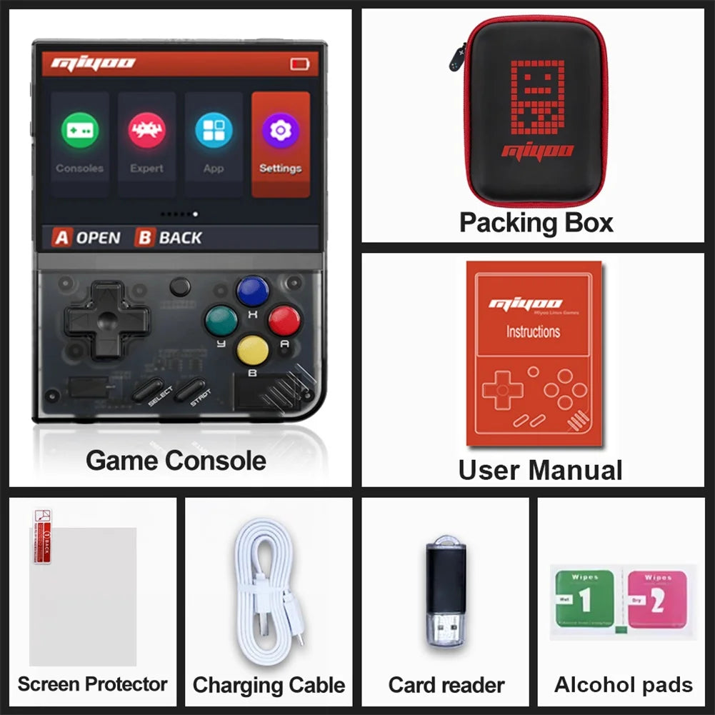 Console de jeu rétro portable écran 3.5 IPS – Miyoo Mini Plus – vue 10 | Les Secrets de Léa