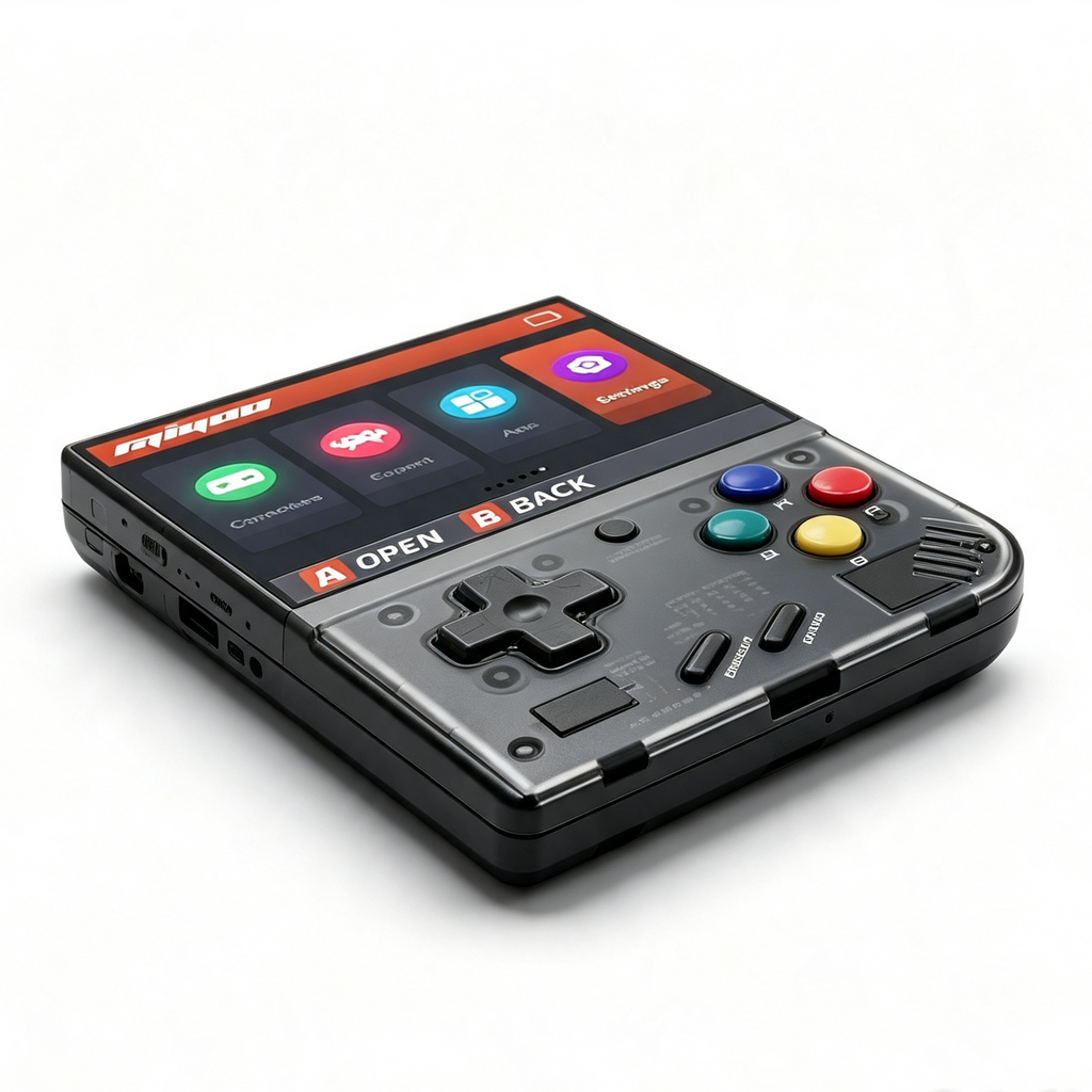 Console de jeu rétro portable écran 3.5 IPS – Miyoo Mini Plus – vue 2 | Les Secrets de Léa