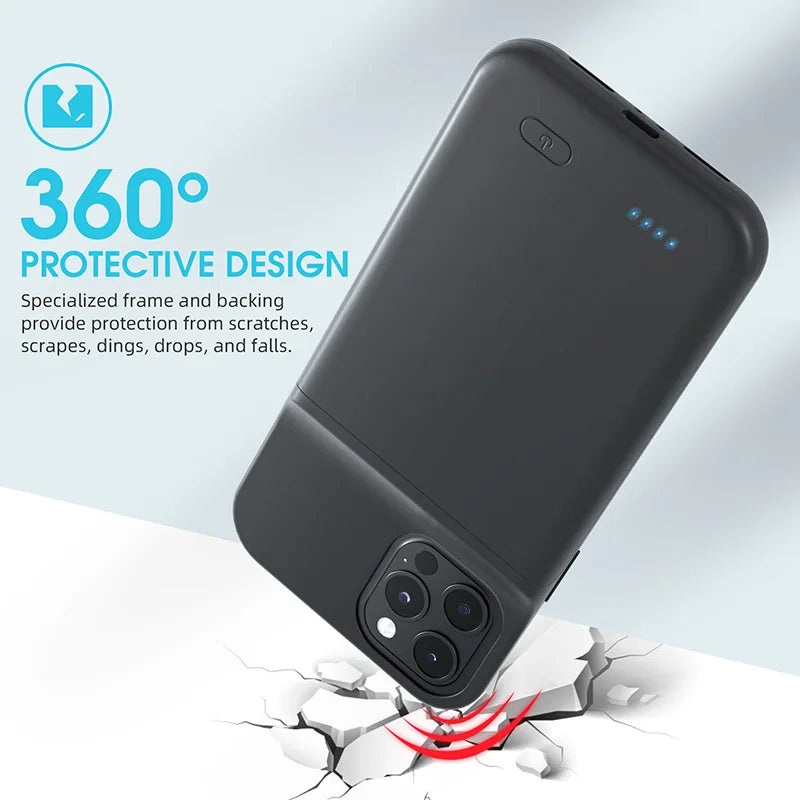 Coque batterie iPhone – Charge intégrée, 25 modèles – vue 6 | Les Secrets de Léa