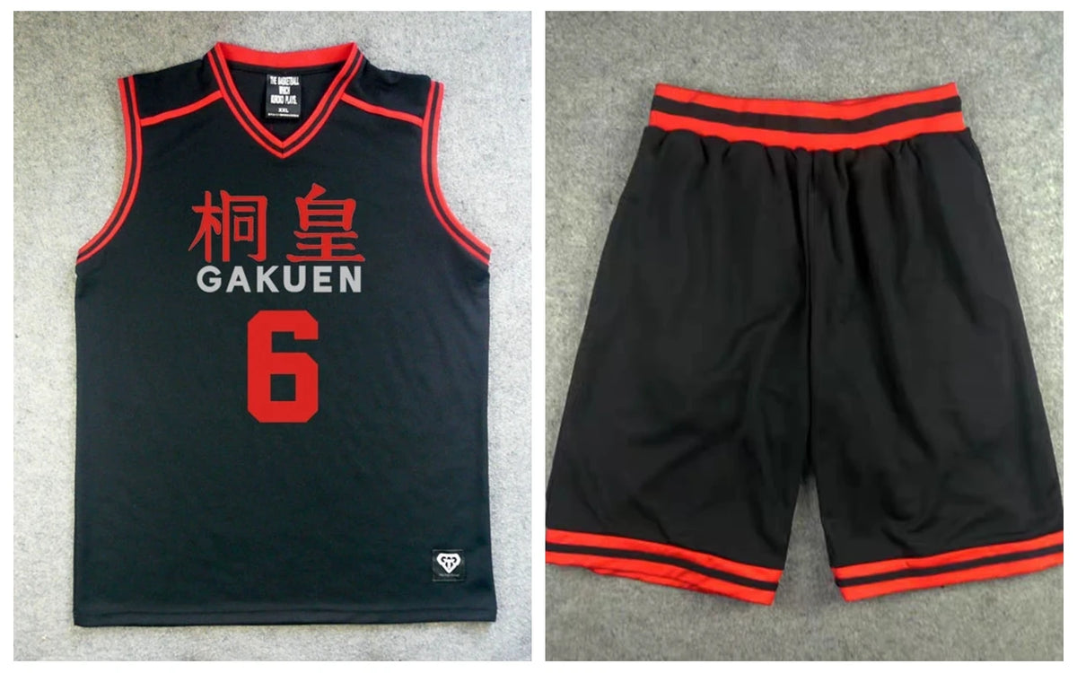 Cosplay Aomine – Maillot de basket Tōō Gakuen – vue 11 | Les Secrets de Léa