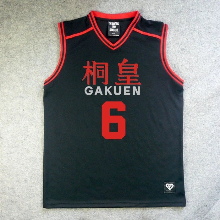 Cosplay Aomine – Maillot de basket Tōō Gakuen – vue 6 | Les Secrets de Léa