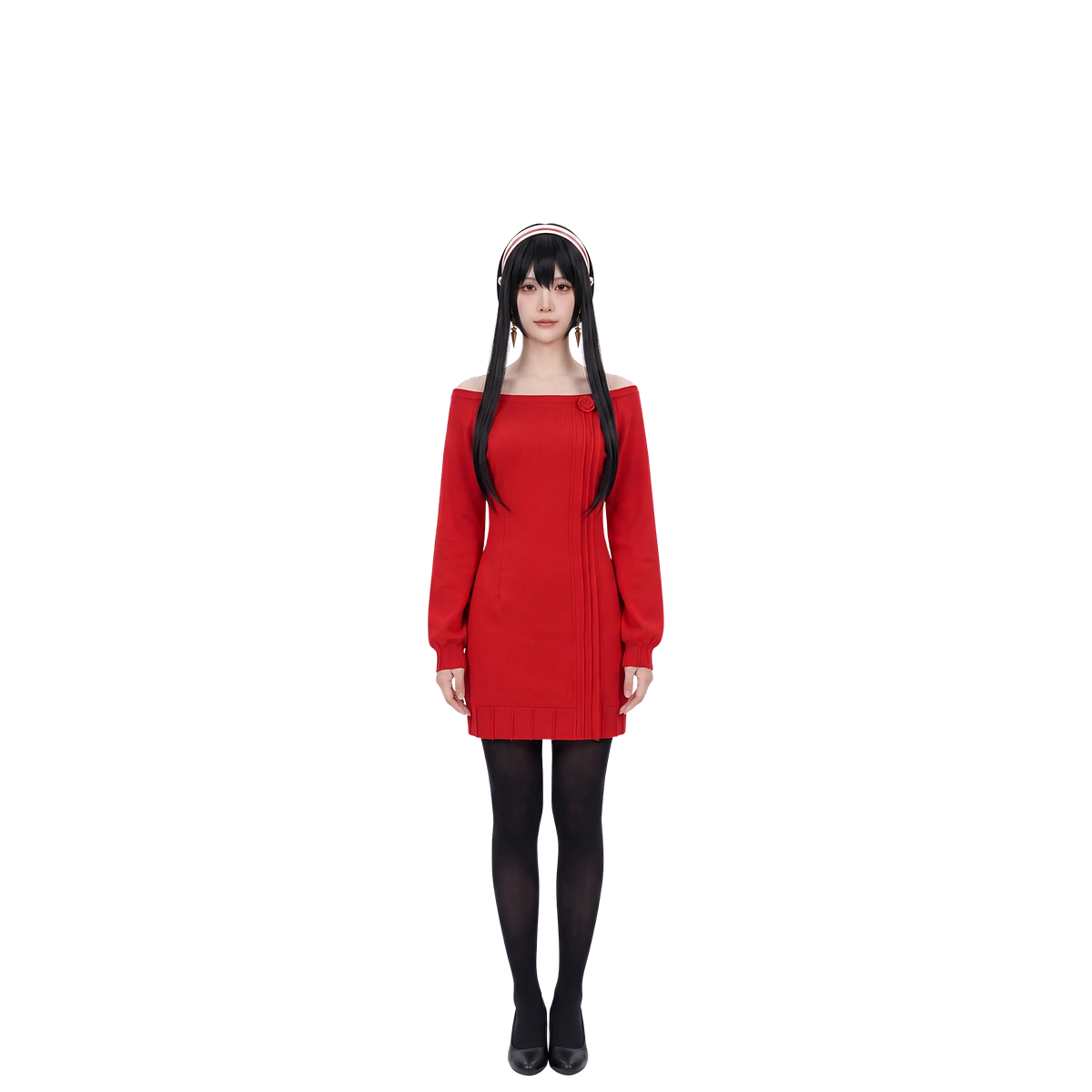 Red sweater dress cosplay costume – Yor Forger