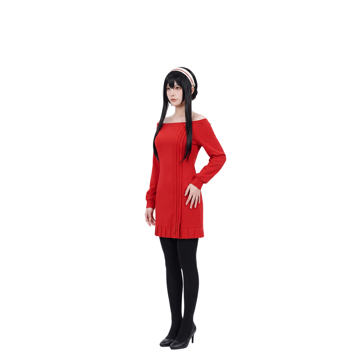 Red sweater dress cosplay costume – Yor Forger