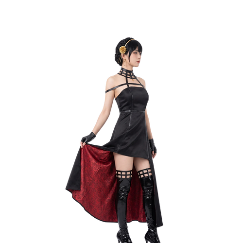 Costume cosplay Yor Forger – Robe, perruque, accessoires