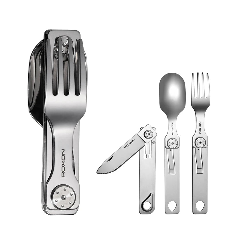 Couverts de camping – Inox démontable, trois versions | Les Secrets de Léa