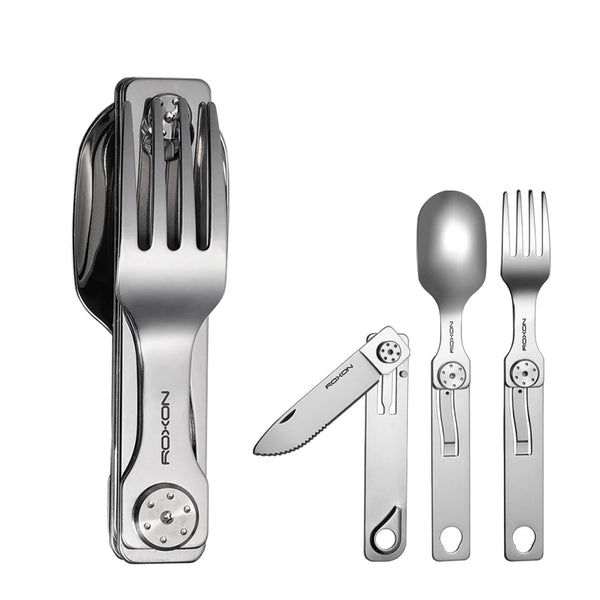 Couverts de camping – Inox démontable, trois versions | Les Secrets de Léa