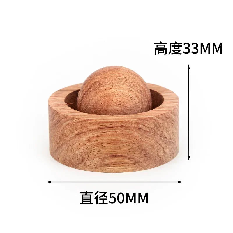 Diffuseur d'huiles essentielles en bois – Boule et socle – vue 9 | Les Secrets de Léa