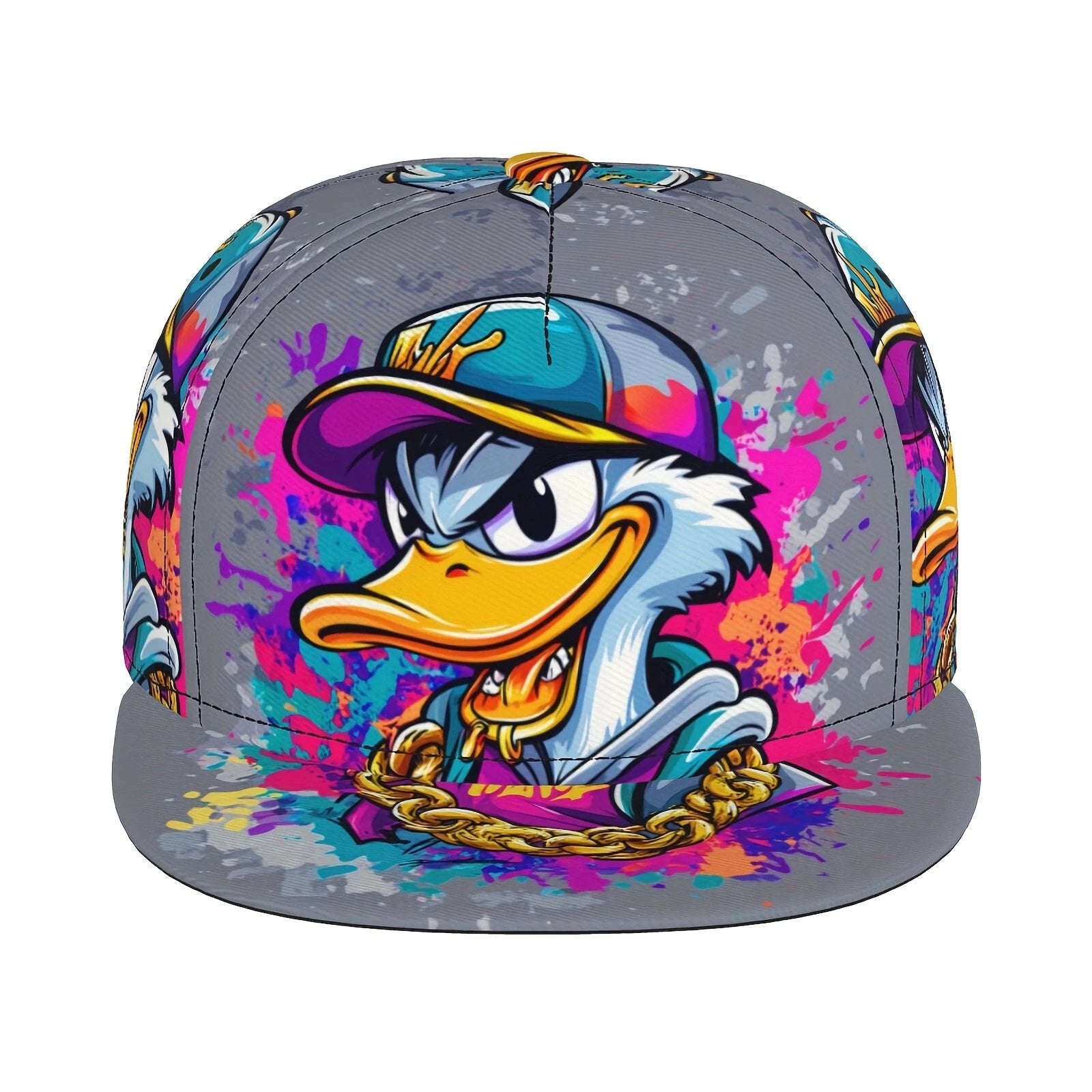 Casquette Snapback – Graffiti Cartoon Duck - LSDLBoutique