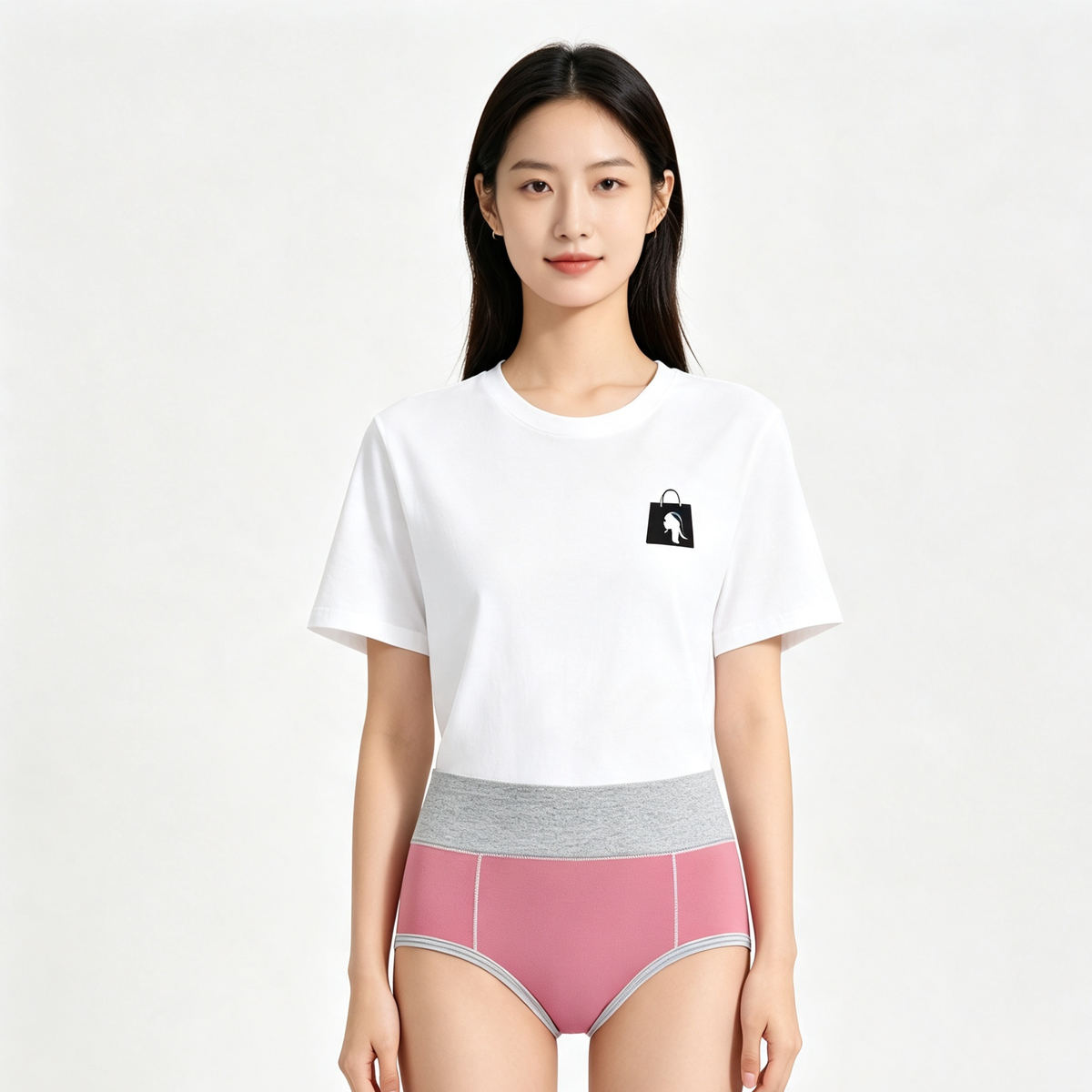 Culottes taille haute en coton – Lot de 3