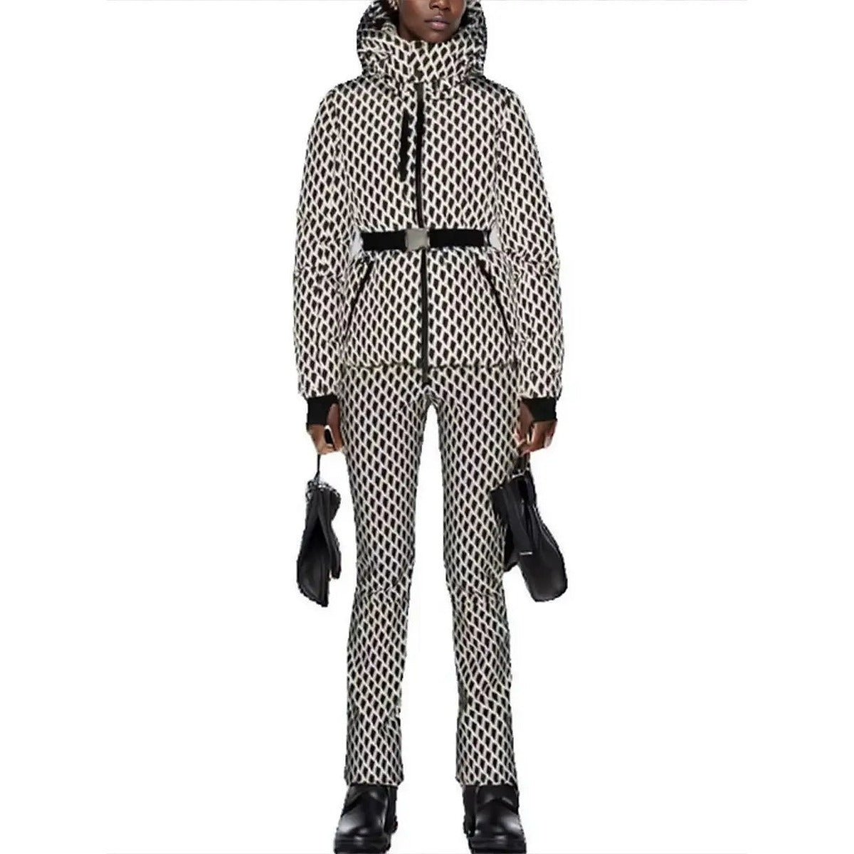 Ensemble parka et pantalon à capuche – 2 motifs – vue 2