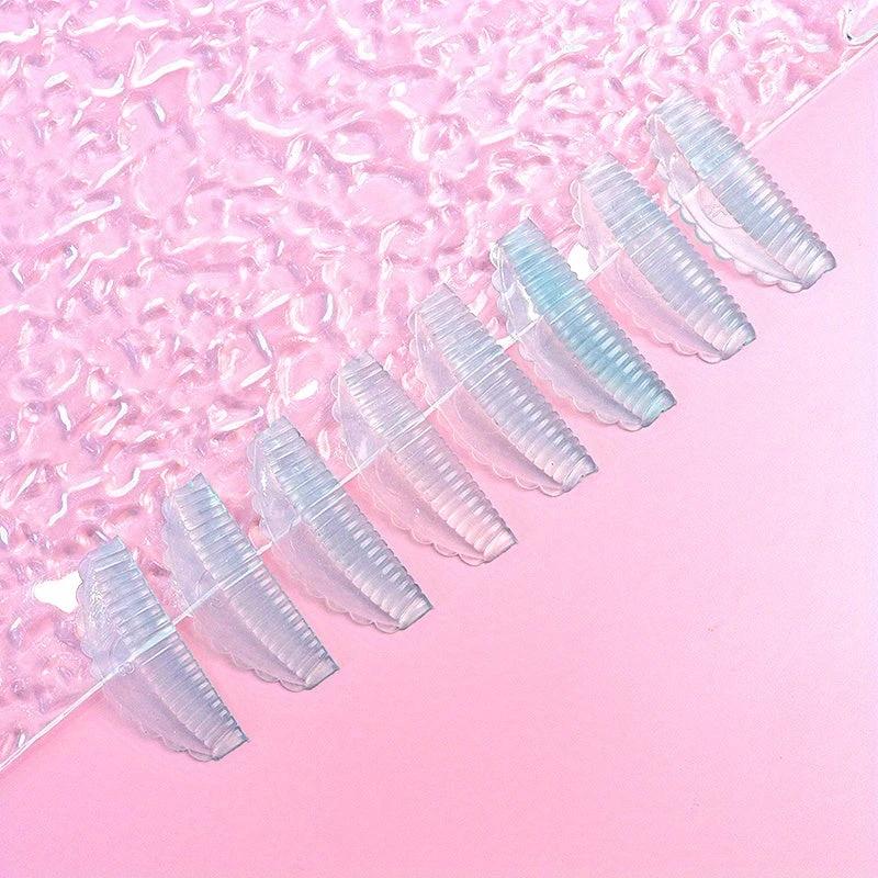 Set De 8 Pads De Rehaussement De Cils En Silicone Hypoallergénique Réutilisables Pour Lifting Précis Et Durable - LSDLBoutique