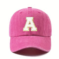 Casquette Baseball – Alphabet A–Z Rose & Dorée - LSDLBoutique