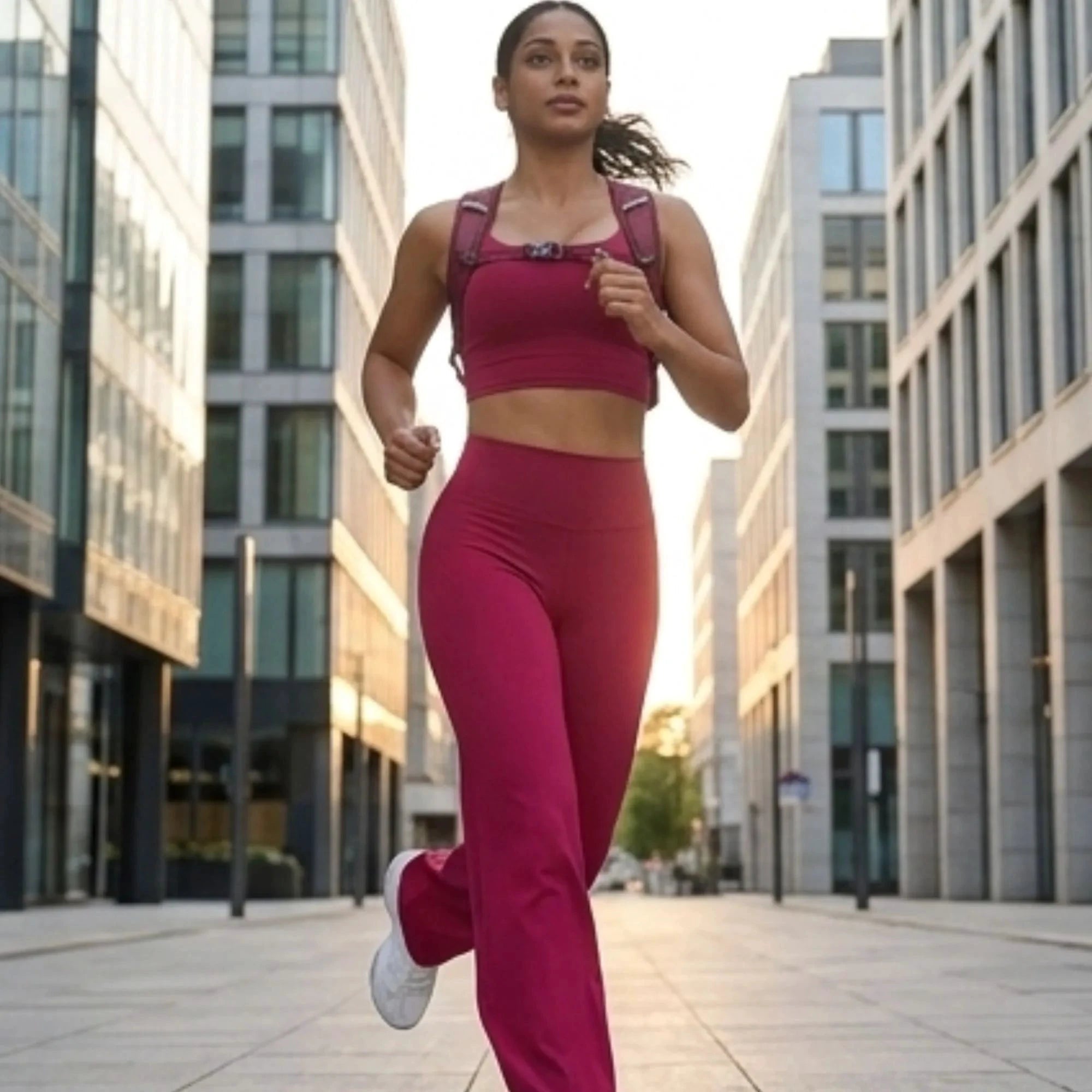 Ensemble Sport Femme – Dos Nu et Pantalon Taille Haute - LSDLBoutique